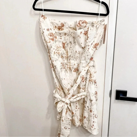 V. Chapman Nasturtium mini strapless dress NWT size 16 - Picture 7 of 10